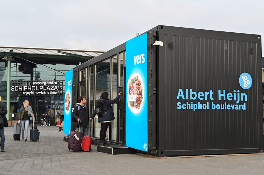 Albert Heijn Autonomous Store Powered by AiFi at Schiphol Airport