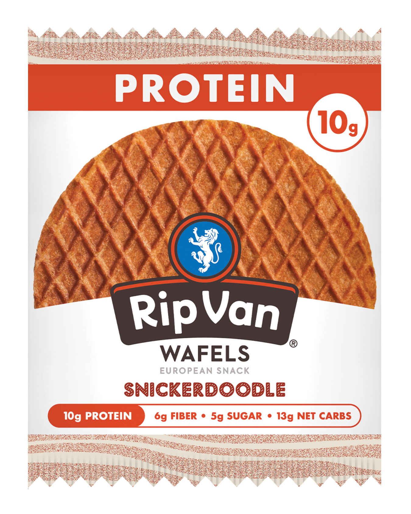 Snickerdoodle is one of the most popular flavors of the Protein Rip Van Wafel.