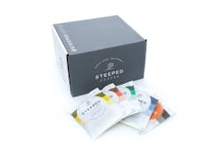 The Steeped Coffee full immersion brew method means no machines, no waste, guilt-free packaging, and amazing gourmet coffee taste. The Steeped Coffee full immersion brew method means no machines, no waste, guilt-free packaging, and amazing gourmet coffee taste.