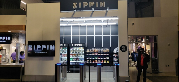 Zippin cashierless checkout