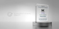 Generational Equity, a leading mergers and acquisitions advisor for privately held businesses, has announced the sale of its client, K&F Coffee Roasters, to Rudy Zarfas. Generational Equity, a leading mergers and acquisitions advisor for privately held businesses, has announced the sale of its client, K&F Coffee Roasters, to Rudy Zarfas.