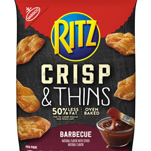 RITZ Crisp &amp; Thins Barbecue