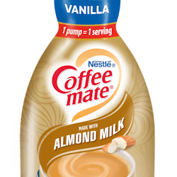 Coffee mate&circledR; Vanilla-flavored Almond Milk Creamer Concentrate