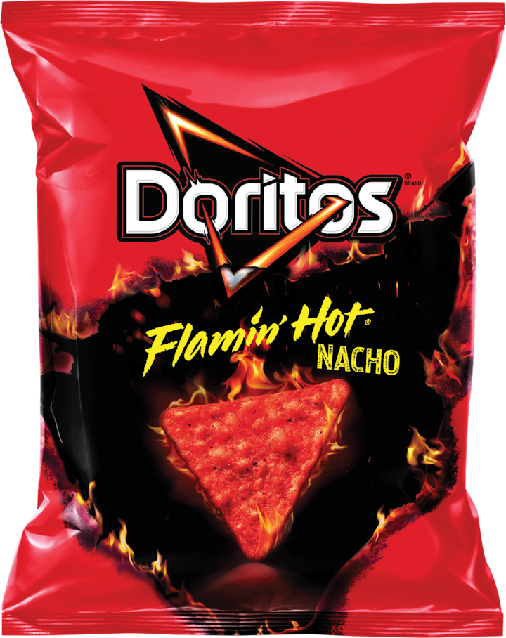 DORITOS® FLAMIN' HOT® Nacho Flavored Tortilla Chips From PepsiCo