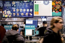 Grubhub Ultimate in action at Taheni Grill in New York City Grubhub Ultimate in action at Taheni Grill in New York City