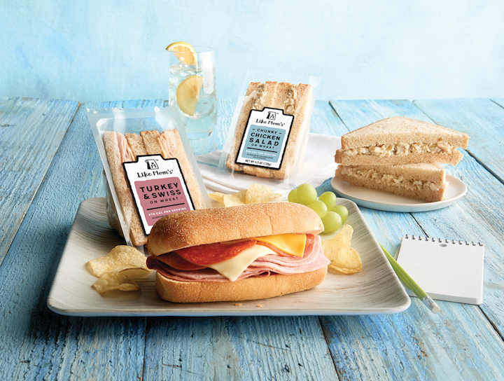 Featuring an authentic, locally crafted feel and a variety of on-trend flavors, Like Mom’s® Sandwiches from Tyson Foodservice are the perfect choice for busy consumers who still want flavorful sandwich options.