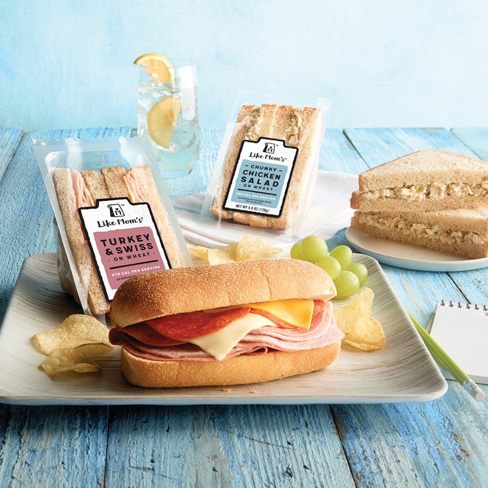 Featuring an authentic, locally crafted feel and a variety of on-trend flavors, Like Mom&rsquo;s&circledR; Sandwiches from Tyson Foodservice are the perfect choice for busy consumers who still want flavorful sandwich options.