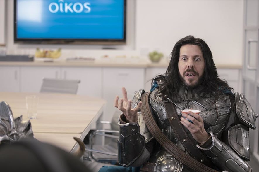 Ares is the newest member of Oikos&apos; marketing team.