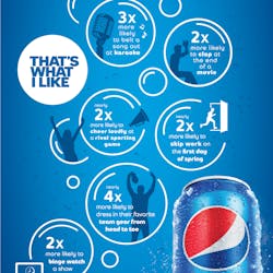 PepsiCo is debuting Jan. 2 &apos;That&apos;s What I Like,&apos; its first U.S.-based tagline in over two decades, and after previous iconic taglines such as &apos;The Choice of the New Generation&apos; and &apos;The Joy of Cola.&apos;