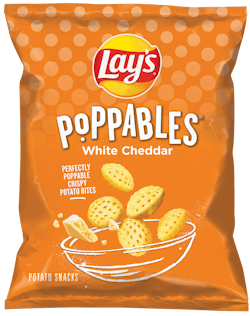 LAY'S® Poppables™ White Cheddar Flavored Potato Snacks LAY'S® Poppables™ White Cheddar Flavored Potato Snacks