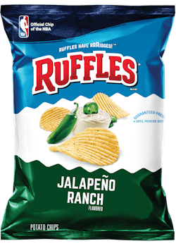 Ruffles Jalapeño Ranch Flavored Potato Chips | Vending Market Watch