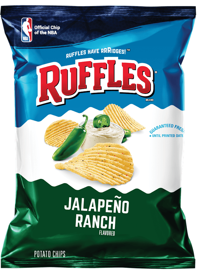 Ruffles Jalapeño Ranch Flavored Potato Chips | Vending Market Watch