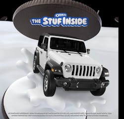An OREO-tricked-out Jeep Wrangler is among the many prized offered through the OREO The Stuf Inside promotion An OREO-tricked-out Jeep Wrangler is among the many prized offered through the OREO The Stuf Inside promotion