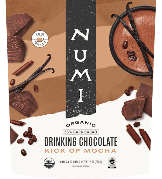 Numi Drinking Chocolates can satisfy a sweet tooth with a low-sugar treat. Rich in cacao, a true superfood containing more antioxidants than blueberries, Numi Drinking Chocolates provide a delicious, decadent treat with health-enhancing ingredients.