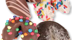 Van Wyk Confections' Famous Fortune Cookies™ flavors include Cookies & Cream, Chocolate Bits, Salted Caramel and Birthday Cake.