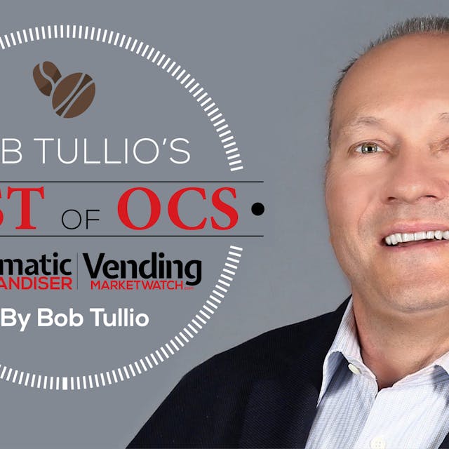 Industry consultant Bob Tullio (www.tullioB2B.com) is a content specialist who advises operators in the convenience services industry how to build a successful business from the ground up.