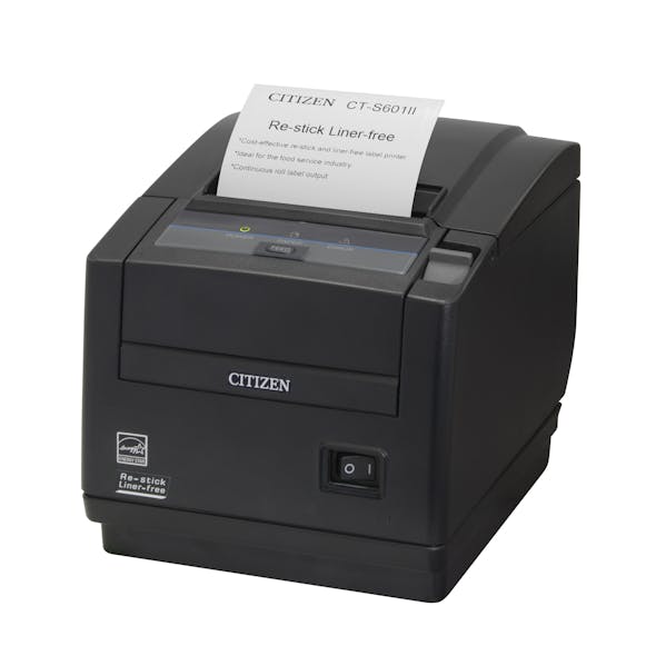 Citizen announces CT-S601IIR - Point of Sale Re-stick, Liner-free Printing Solution