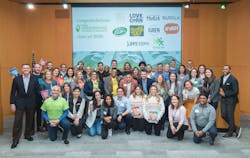 All 10 finalists, along with their PepsiCo mentors, at the at the PepsiCo North America Greenhouse program launch event Feb. 4 at PepsiCo’s headquarters in Purchase, N.Y. Photo Credit: Laurie Spens All 10 finalists, along with their PepsiCo mentors, at the at the PepsiCo North America Greenhouse program launch event Feb. 4 at PepsiCo’s headquarters in Purchase, N.Y. Photo Credit: Laurie Spens