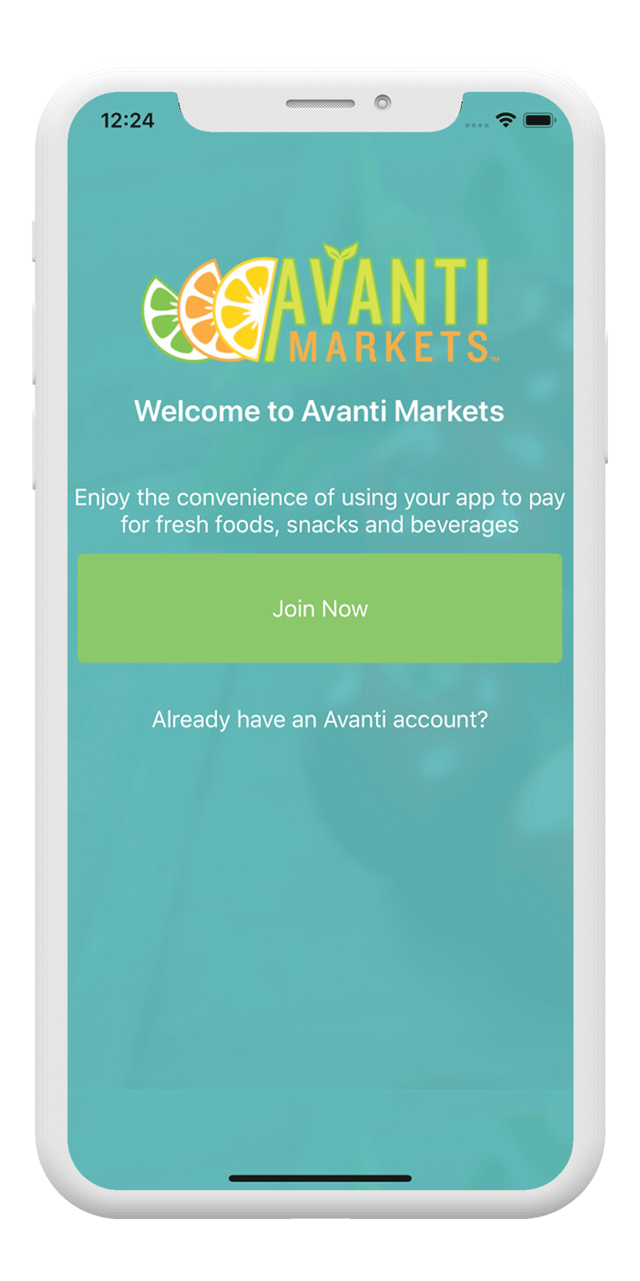 Avanti Markets App Join