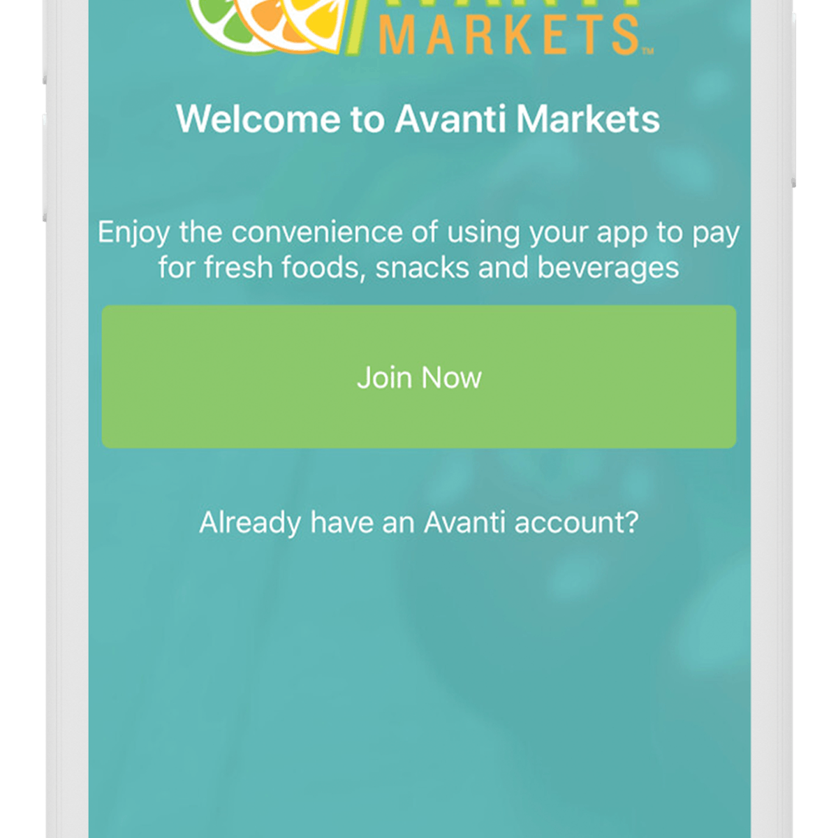 Avanti Markets App Join
