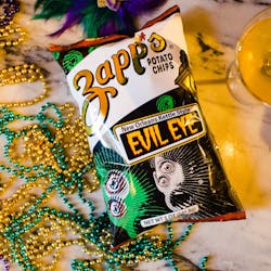Zapp&rsquo;s&circledR; New Orleans Kettle Style Evil Eye&trade; Potato Chips.