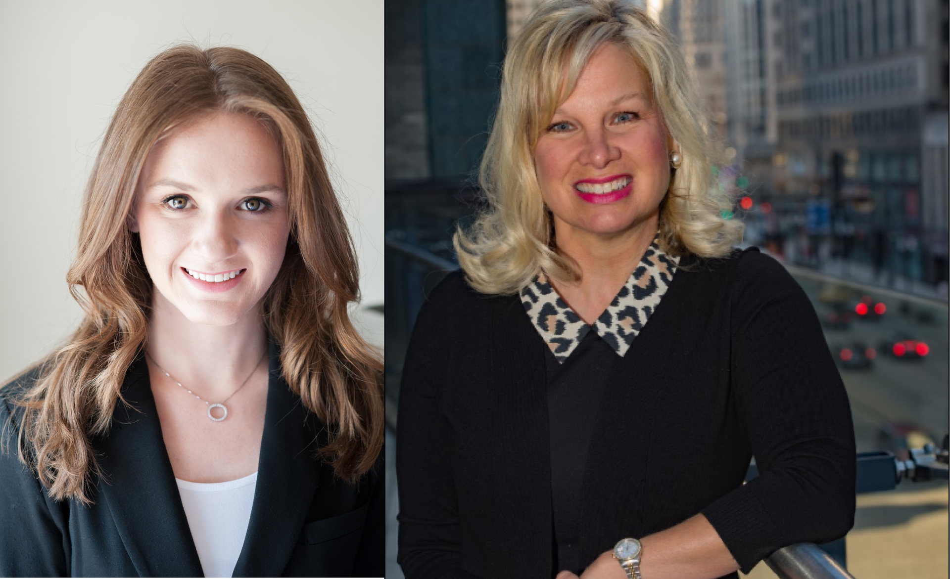 Tori Eberlein (left) and Roni Moore