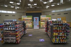 7-Eleven announces it has opened its first-ever hospital pop-up store at Children’s Medical Center Dallas, the flagship hospital of Children’s Health℠. The store provides access to food and essential items for health care workers and patient families during the COVID-19 health crisis. 7-Eleven announces it has opened its first-ever hospital pop-up store at Children’s Medical Center Dallas, the flagship hospital of Children’s Health℠. The store provides access to food and essential items for health care workers and patient families during the COVID-19 health crisis.