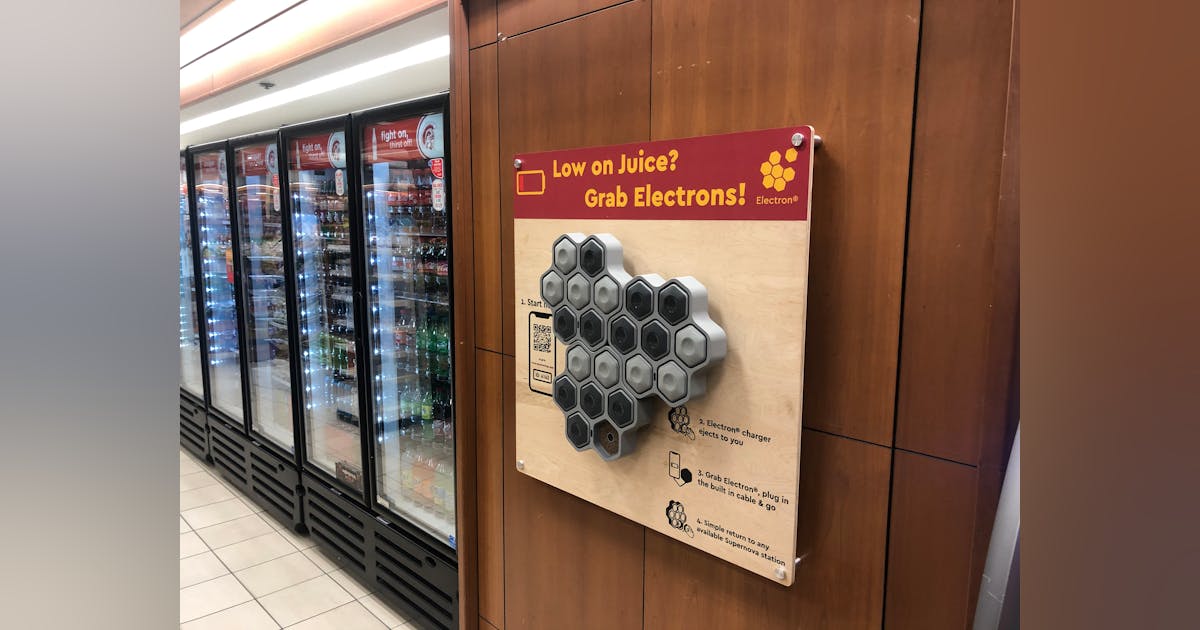 Electron® Seeks Operators To Distribute Mobile Phone Charging ...