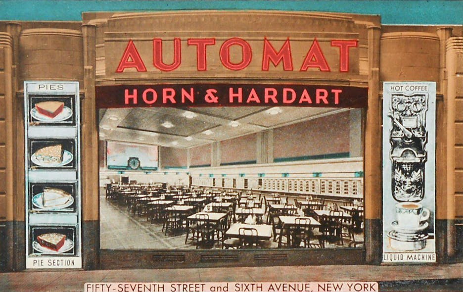 Horn &amp; Hardart Automat New York City 57th Street