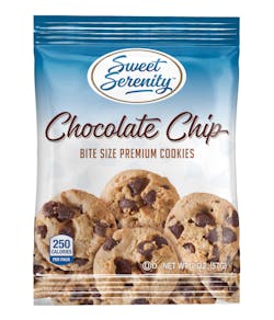 First introduced in January 2016, Sweet Serenity Chocolate Chip cookies are packaged in a new, upgraded design. First introduced in January 2016, Sweet Serenity Chocolate Chip cookies are packaged in a new, upgraded design.