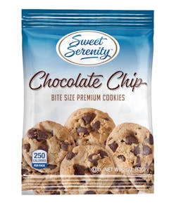First introduced in January 2016, Sweet Serenity Chocolate Chip cookies are packaged in a new, upgraded design.