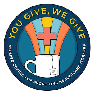 Steeped You Give We Give Logo