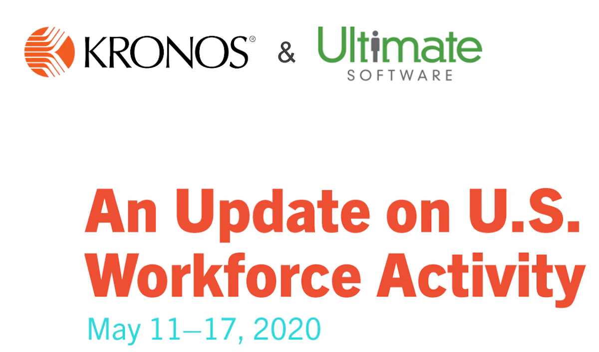 Where Are Employees Returning To Work Kronos Introduces Weekly Update 