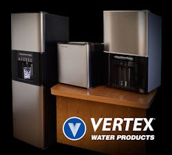 Vertex Ice Maker Family Logo