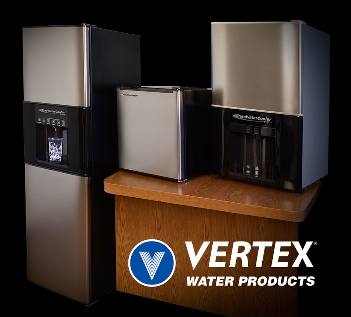 PureWaterCooler Ice and Water Dispensers From Vertex Water Products