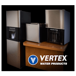 Vertex Ice Maker Family Logo