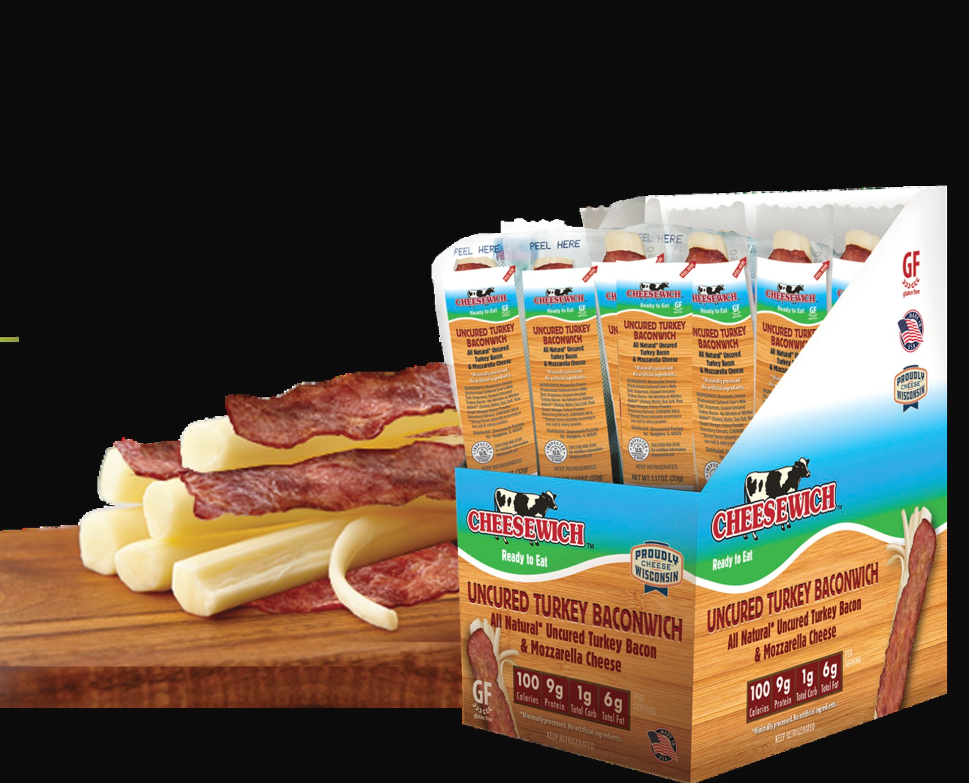 Baconwich In Caddy On Cutting Board 5ec5af2f8d7de