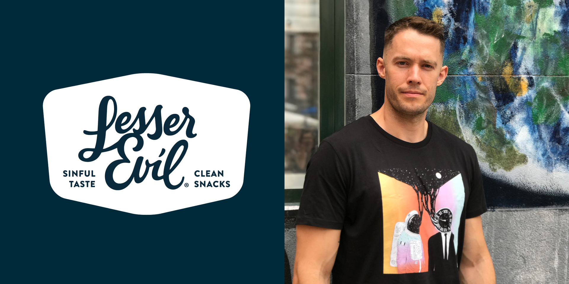 David Woods, LesserEvil's new vice president of sales