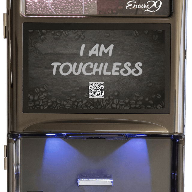 Sophia Touchless Solutions allows the client to scan a QR Code with their cellphone.