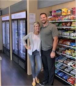 Jen and Jon Corto, owners of Buffalo Strive Vending Jen and Jon Corto, owners of Buffalo Strive Vending