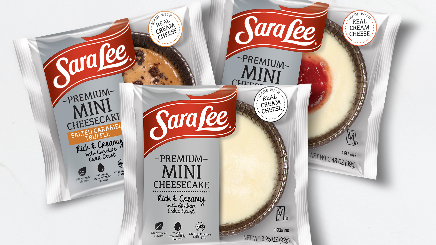 Mini Cheesecake Packaging W Background