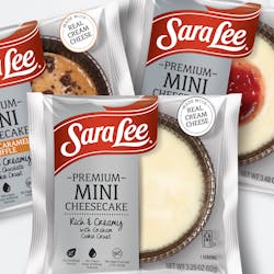 Mini Cheesecake Packaging W Background