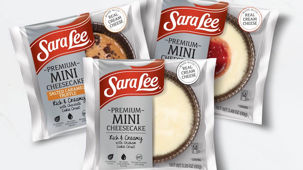 Mini Cheesecake Packaging W Background