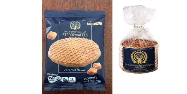 Stroopwafels from Dutch Waffle Company come in either 2-packs or 8-packs