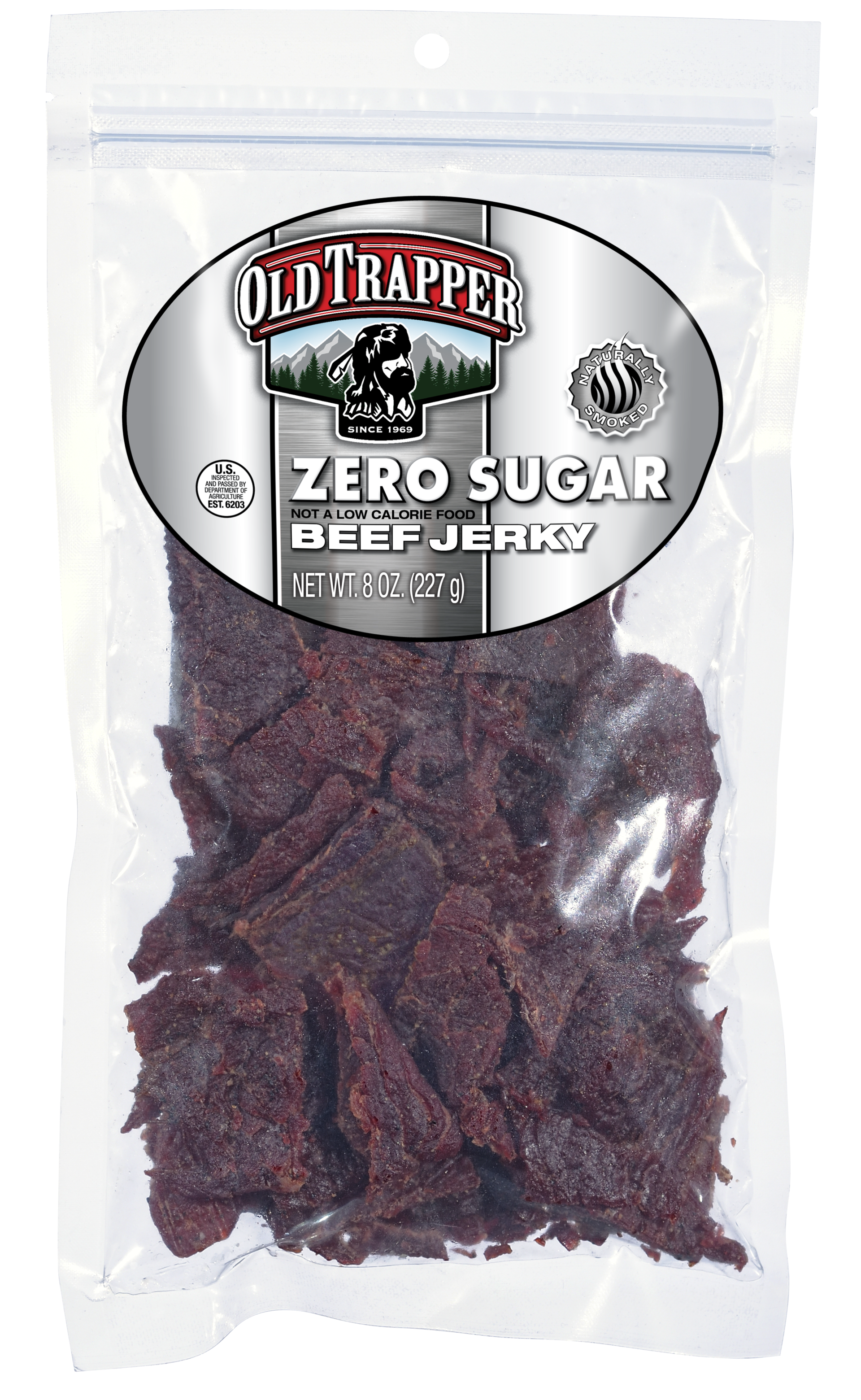Old Trapper Zero Sugar Beef Jerky