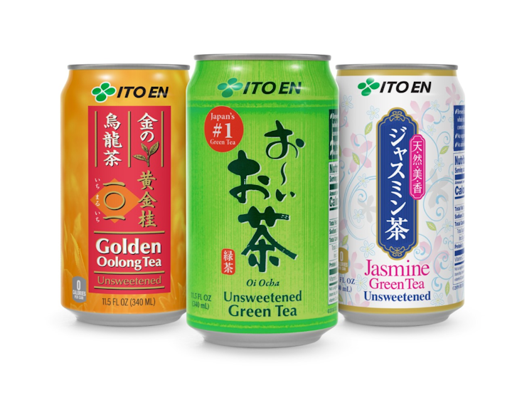 ITO EN Traditional Unsweetened Green Tea, Oolong Tea And Jasmine Tea