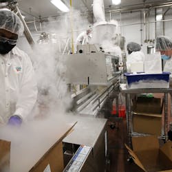 Production at the new Dippin&apos; Dots manufacturing facility in Paducah, Kentucky focuses on supporting demand for Dippin&rsquo; Dots Cryogenics.
