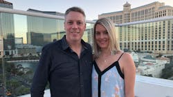 Ryan and Michelle Harrington, co-CEOs of Royal Vending Ryan and Michelle Harrington, co-CEOs of Royal Vending