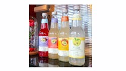 Moshi Yuzu Sparkling Drink comes in 4 SKUs - Original, Unsweetened, White Peach, Red Shiso Apple Moshi Yuzu Sparkling Drink comes in 4 SKUs - Original, Unsweetened, White Peach, Red Shiso Apple