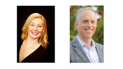 Carly Furman, CEO, Nayax LLC, and Jeff Beach, Vice President, Merchant Sales & Solutions, VISA Carly Furman, CEO, Nayax LLC, and Jeff Beach, Vice President, Merchant Sales & Solutions, VISA